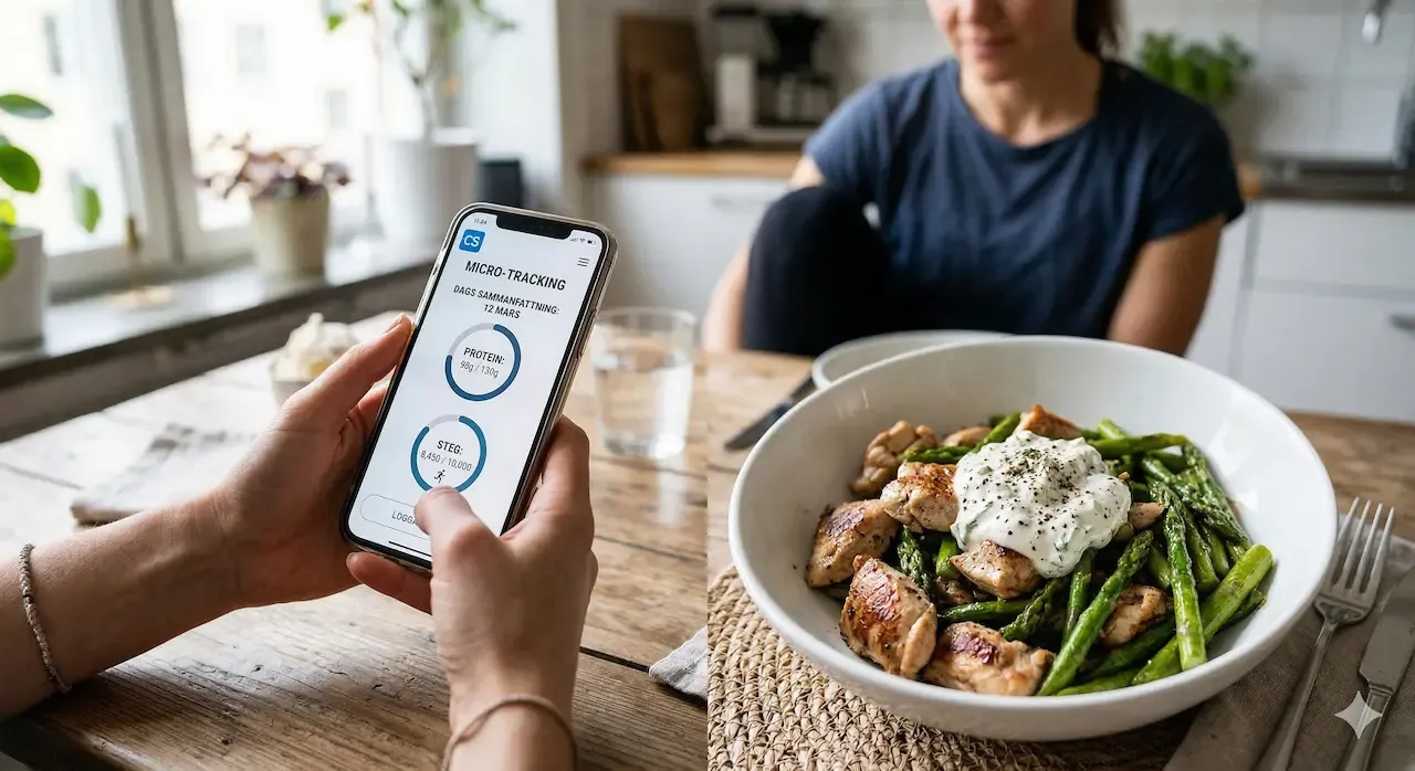 Micro-Tracking: Nå din målvikt genom att logga mindre men smartare