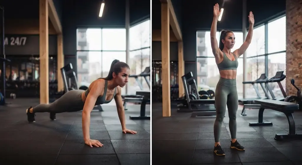 Burpees – teknik, muskler och vanliga fel